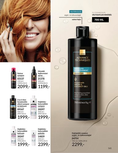avon - Aktuális Avon szórólap érvényes keddtől 2026.09.01.-től szerdától 2026.09.30.-ig - page: 161