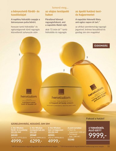avon - Aktuális Avon szórólap érvényes keddtől 2026.09.01.-től szerdától 2026.09.30.-ig - page: 11