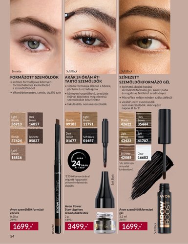 avon - Aktuális Avon szórólap érvényes keddtől 2026.09.01.-től szerdától 2026.09.30.-ig - page: 54