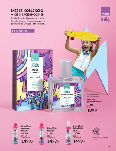 avon - Aktuális Avon szórólap érvényes keddtől 2026.09.01.-től szerdától 2026.09.30.-ig - page: 173