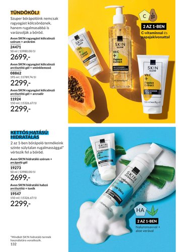 avon - Aktuális Avon szórólap érvényes keddtől 2026.09.01.-től szerdától 2026.09.30.-ig - page: 132