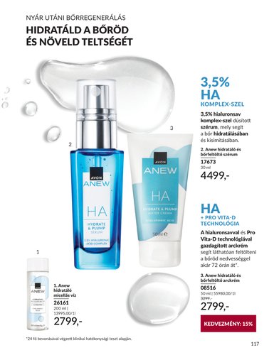 avon - Aktuális Avon szórólap érvényes keddtől 2026.09.01.-től szerdától 2026.09.30.-ig - page: 117