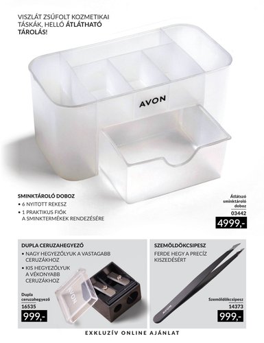 avon - Aktuális Avon szórólap érvényes keddtől 2026.09.01.-től szerdától 2026.09.30.-ig - page: 207