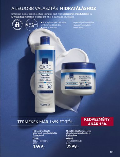 avon - Aktuális Avon szórólap érvényes keddtől 2026.09.01.-től szerdától 2026.09.30.-ig - page: 171