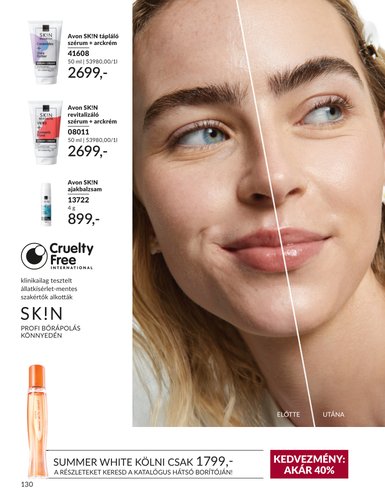 avon - Aktuális Avon szórólap érvényes keddtől 2026.09.01.-től szerdától 2026.09.30.-ig - page: 130