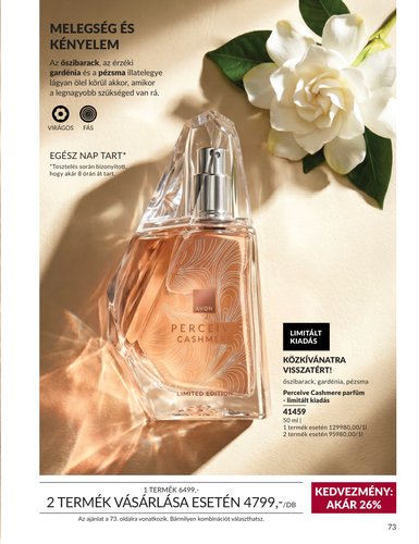 avon - Aktuális Avon szórólap érvényes keddtől 2026.09.01.-től szerdától 2026.09.30.-ig - page: 73