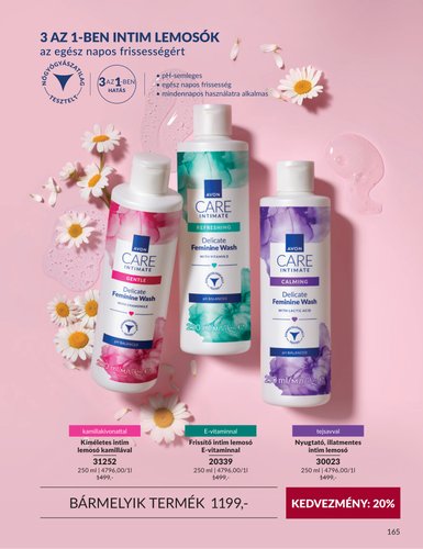 avon - Aktuális Avon szórólap érvényes keddtől 2026.09.01.-től szerdától 2026.09.30.-ig - page: 165