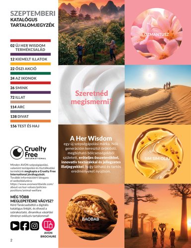 avon - Aktuális Avon szórólap érvényes keddtől 2026.09.01.-től szerdától 2026.09.30.-ig - page: 2