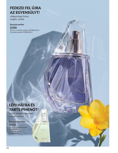 avon - Aktuális Avon szórólap érvényes keddtől 2026.09.01.-től szerdától 2026.09.30.-ig - page: 74