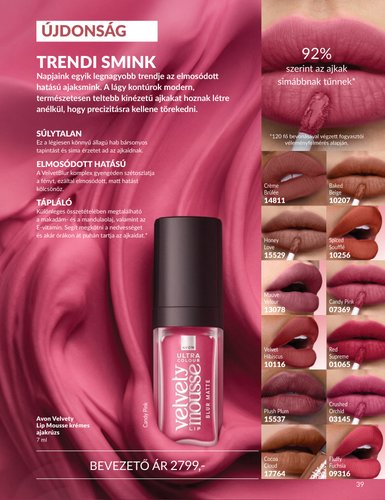 avon - Aktuális Avon szórólap érvényes keddtől 2026.09.01.-től szerdától 2026.09.30.-ig - page: 39