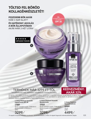 avon - Aktuális Avon szórólap érvényes keddtől 2026.09.01.-től szerdától 2026.09.30.-ig - page: 121