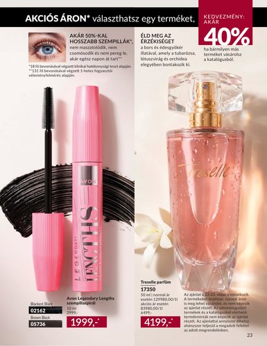 avon - Aktuális Avon szórólap érvényes keddtől 2026.09.01.-től szerdától 2026.09.30.-ig - page: 23