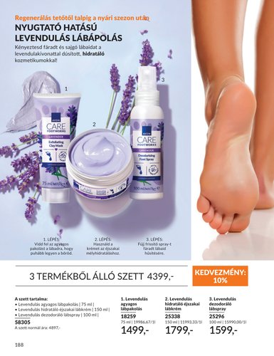 avon - Aktuális Avon szórólap érvényes keddtől 2026.09.01.-től szerdától 2026.09.30.-ig - page: 188