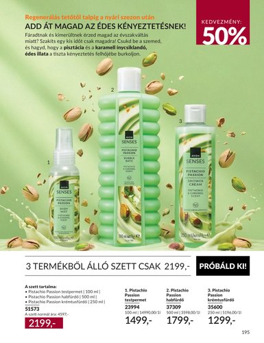 avon - Aktuális Avon szórólap érvényes keddtől 2026.09.01.-től szerdától 2026.09.30.-ig - page: 195
