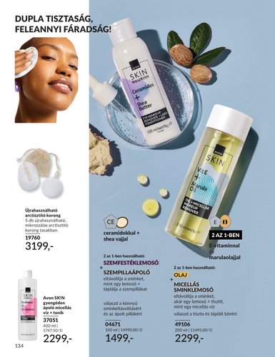 avon - Aktuális Avon szórólap érvényes keddtől 2026.09.01.-től szerdától 2026.09.30.-ig - page: 134