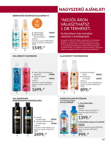avon - Aktuális Avon szórólap érvényes keddtől 2026.09.01.-től szerdától 2026.09.30.-ig - page: 187