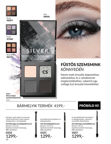 avon - Aktuális Avon szórólap érvényes keddtől 2026.09.01.-től szerdától 2026.09.30.-ig - page: 52