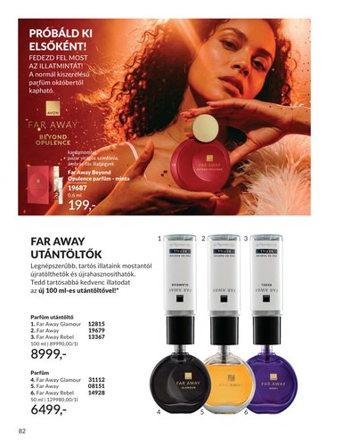 avon - Aktuális Avon szórólap érvényes keddtől 2026.09.01.-től szerdától 2026.09.30.-ig - page: 82