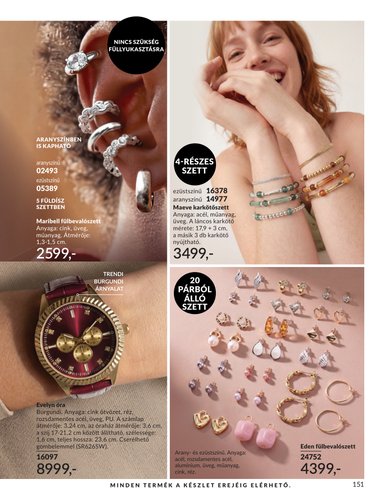 avon - Aktuális Avon szórólap érvényes keddtől 2026.09.01.-től szerdától 2026.09.30.-ig - page: 151