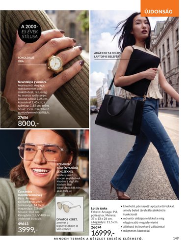avon - Aktuális Avon szórólap érvényes keddtől 2026.09.01.-től szerdától 2026.09.30.-ig - page: 149