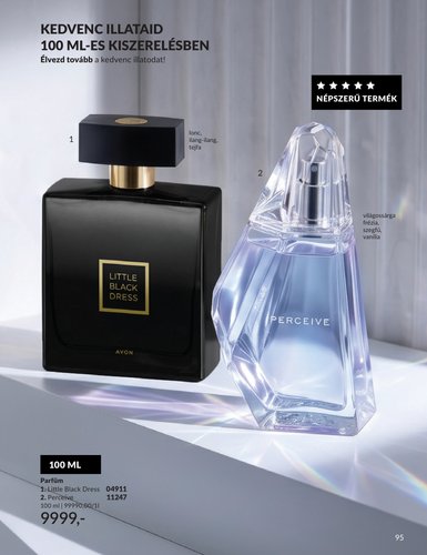 avon - Aktuális Avon szórólap érvényes keddtől 2026.09.01.-től szerdától 2026.09.30.-ig - page: 95