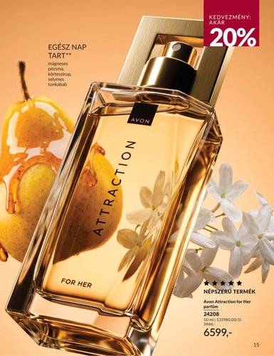 avon - Aktuális Avon szórólap érvényes keddtől 2026.09.01.-től szerdától 2026.09.30.-ig - page: 15