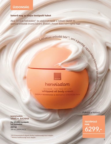 avon - Aktuális Avon szórólap érvényes keddtől 2026.09.01.-től szerdától 2026.09.30.-ig - page: 5