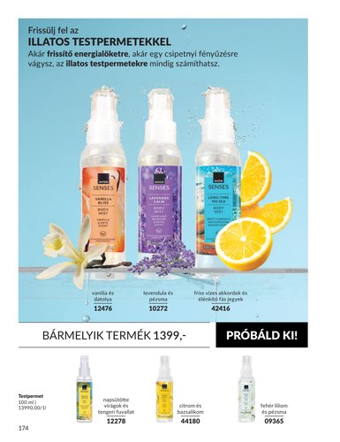 avon - Aktuális Avon szórólap érvényes keddtől 2026.09.01.-től szerdától 2026.09.30.-ig - page: 174