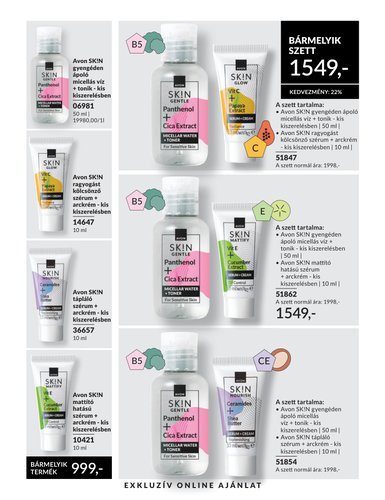 avon - Aktuális Avon szórólap érvényes keddtől 2026.09.01.-től szerdától 2026.09.30.-ig - page: 209
