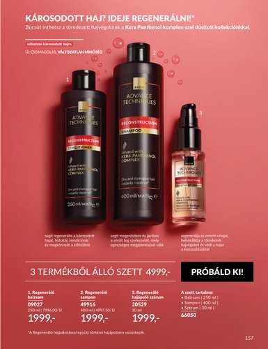 avon - Aktuális Avon szórólap érvényes keddtől 2026.09.01.-től szerdától 2026.09.30.-ig - page: 157