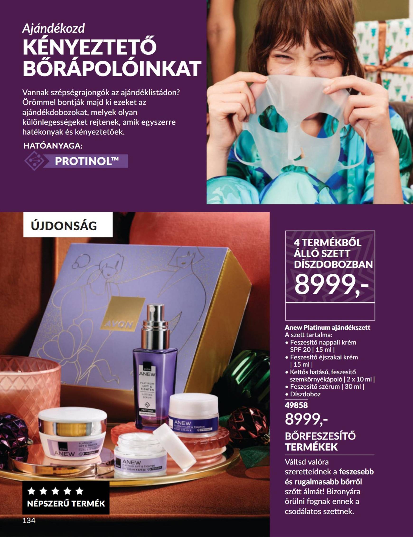 avon - Avon akciós újság, érvényes 11.01. - 11.30. - page: 134