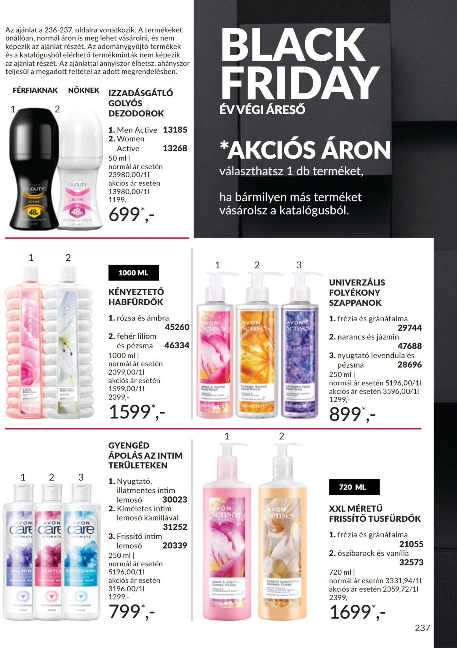 avon - Avon akciós újság, érvényes 11.01. - 11.30. - page: 237