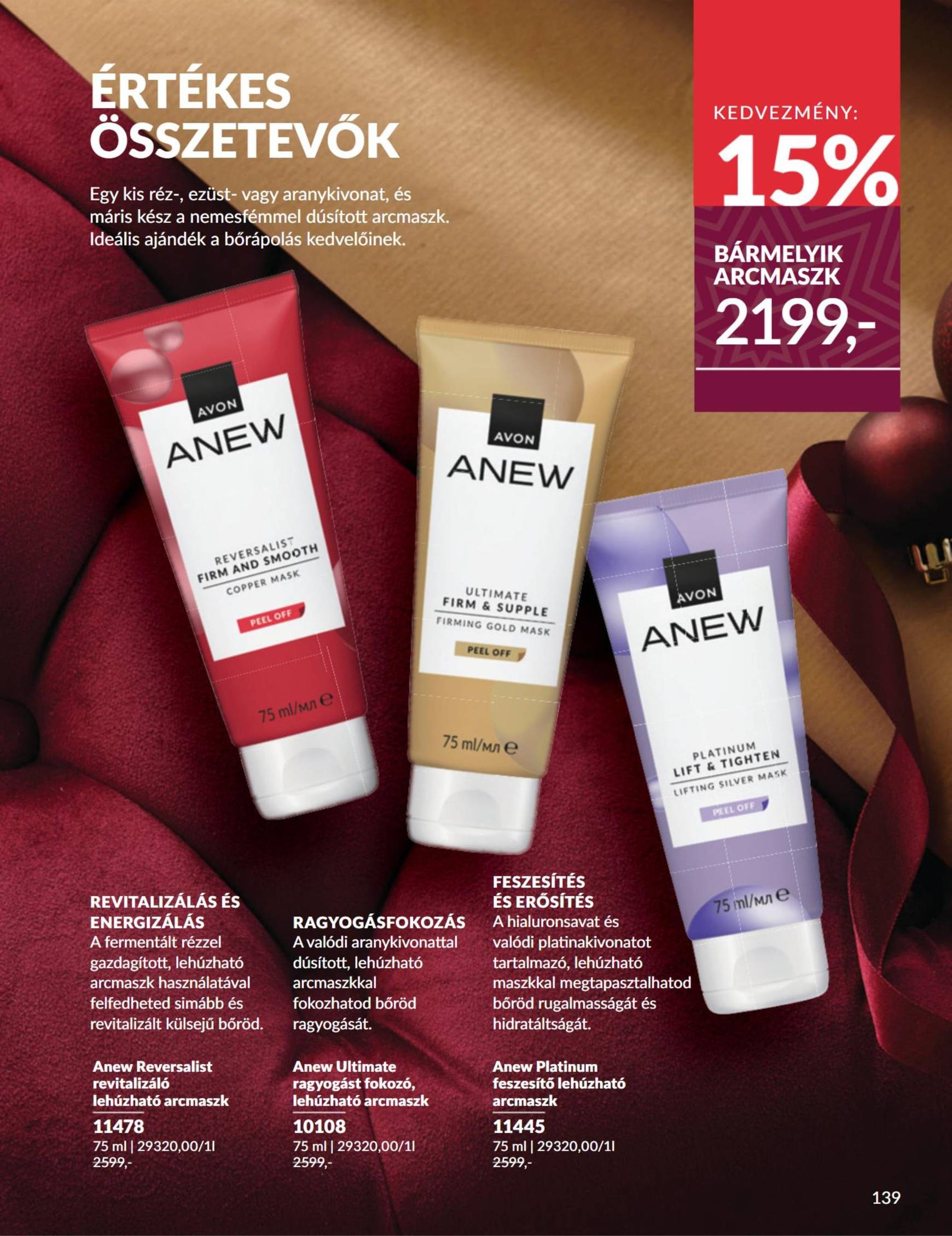 avon - Avon akciós újság, érvényes 11.01. - 11.30. - page: 139