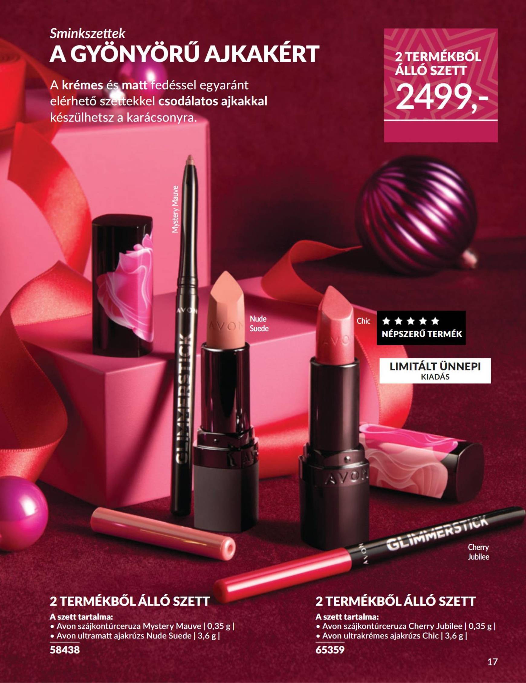 avon - Avon akciós újság, érvényes 11.01. - 11.30. - page: 17