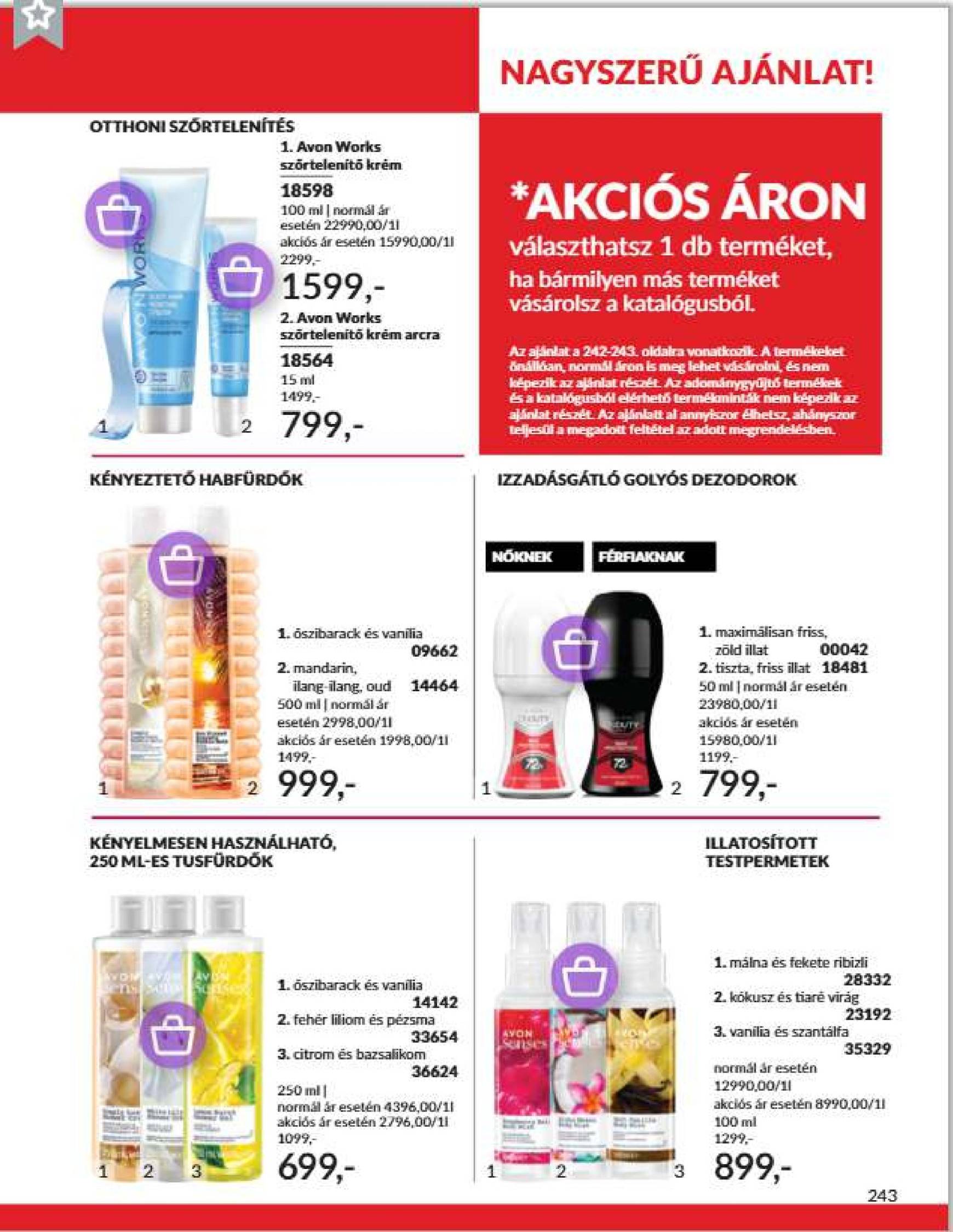 avon - Avon akciós újság, érvényes 12.01. - 12.31. - page: 262