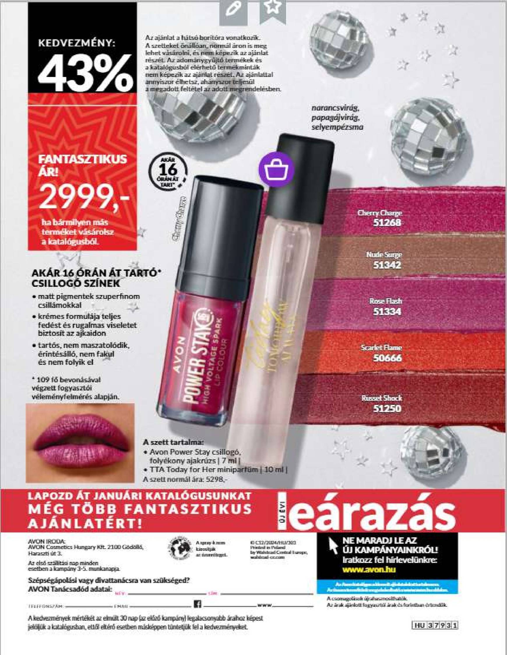 avon - Avon akciós újság, érvényes 12.01. - 12.31. - page: 271