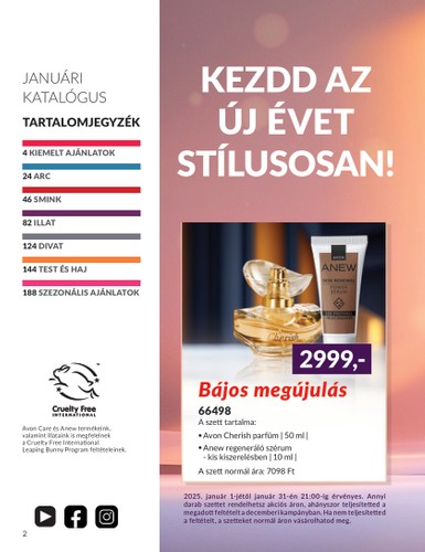 avon - Avon - A hónap kedvencei akciós újság, érvényes 01.01. - 01.31. - page: 2