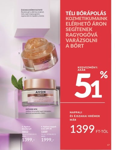 avon - Avon - A hónap kedvencei akciós újság, érvényes 01.01. - 01.31. - page: 17