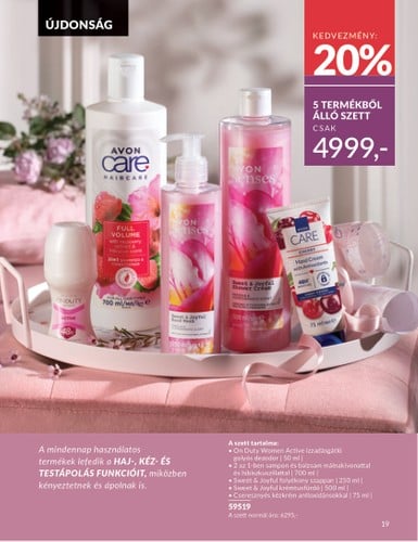 avon - Avon - Nőnapi katalógus akciós újság, érvényes 02.01. - 02.28. - page: 19