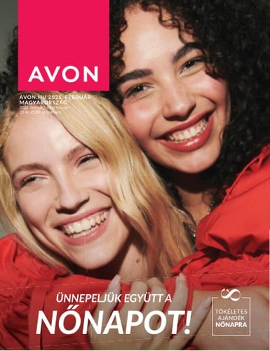 avon - Avon - Nőnapi katalógus akciós újság, érvényes 02.01. - 02.28.