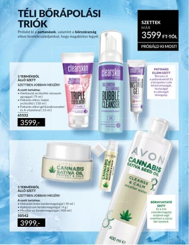 avon - Avon - Exkluzív ajánlatok akciós újság, érvényes 02.01. - 02.28. - page: 5