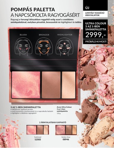 avon - Avon - Exkluzív ajánlatok akciós újság, érvényes 02.01. - 02.28. - page: 3