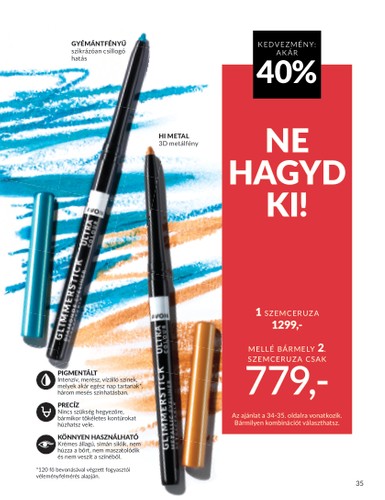 avon - Avon - Áprilisi katalógus akciós újság, érvényes 04.01. - 04.30. - page: 35 avon - Avon - Áprilisi katalógus akciós újság, érvényes 04.01. - 04.30. - page: 35