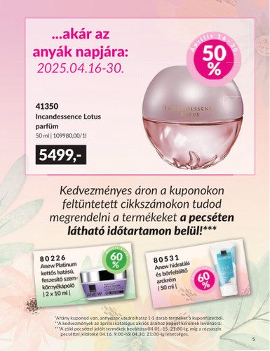 avon - Avon - Áprilisi katalógus akciós újság, érvényes 04.01. - 04.30. - page: 5 avon - Avon - Áprilisi katalógus akciós újság, érvényes 04.01. - 04.30. - page: 5