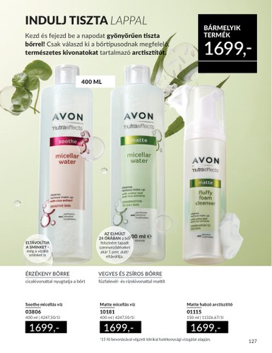 avon - Avon - Áprilisi katalógus akciós újság, érvényes 04.01. - 04.30. - page: 126 avon - Avon - Áprilisi katalógus akciós újság, érvényes 04.01. - 04.30. - page: 126