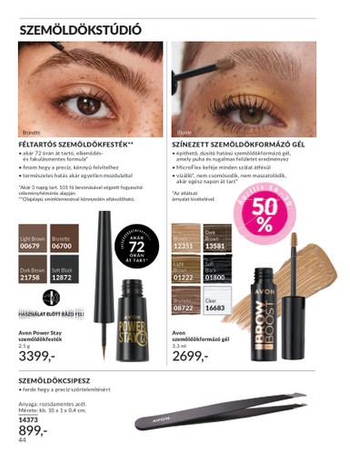 avon - Avon - Áprilisi katalógus akciós újság, érvényes 04.01. - 04.30. - page: 44 avon - Avon - Áprilisi katalógus akciós újság, érvényes 04.01. - 04.30. - page: 44