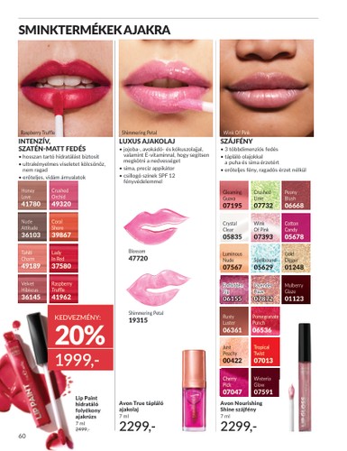 avon - Avon - Áprilisi katalógus akciós újság, érvényes 04.01. - 04.30. - page: 60 avon - Avon - Áprilisi katalógus akciós újság, érvényes 04.01. - 04.30. - page: 60