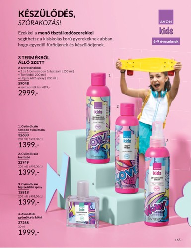 avon - Avon - Áprilisi katalógus akciós újság, érvényes 04.01. - 04.30. - page: 164 avon - Avon - Áprilisi katalógus akciós újság, érvényes 04.01. - 04.30. - page: 164