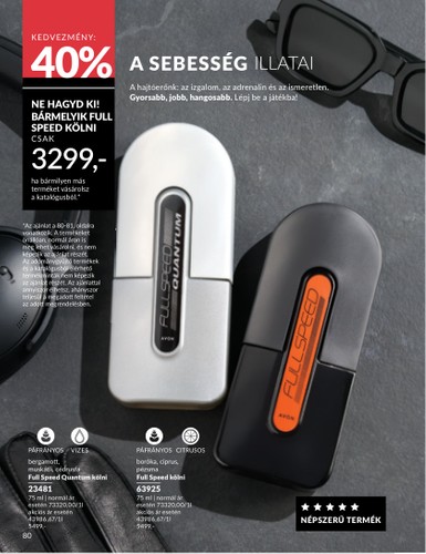 avon - Avon - Áprilisi katalógus akciós újság, érvényes 04.01. - 04.30. - page: 80 avon - Avon - Áprilisi katalógus akciós újság, érvényes 04.01. - 04.30. - page: 80