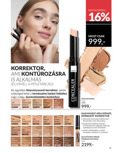 avon - Avon - Áprilisi katalógus akciós újság, érvényes 04.01. - 04.30. - page: 51 avon - Avon - Áprilisi katalógus akciós újság, érvényes 04.01. - 04.30. - page: 51